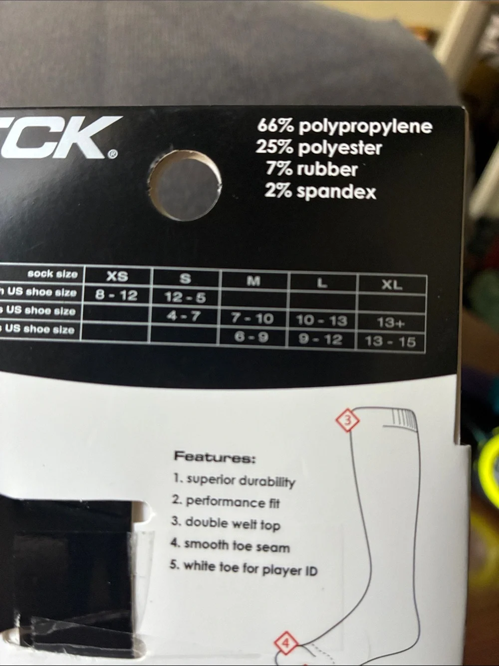 TCK Athletic Sports Socks for Basketball Baseball Football soccer All Sports